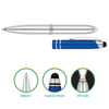 Αλουμινίου LED Light Stylus Custom Pens