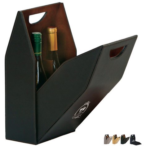 Κουτί μεταφοράς με διπλό μπουκάλι κρασί