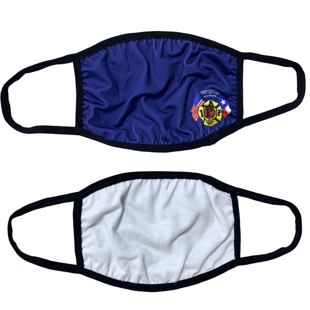 Πλήρης έγχρωμη μάσκα προσώπου 3 υφασμάτων επαναχρησιμοποιήσιμη με τσέπη φίλτρου