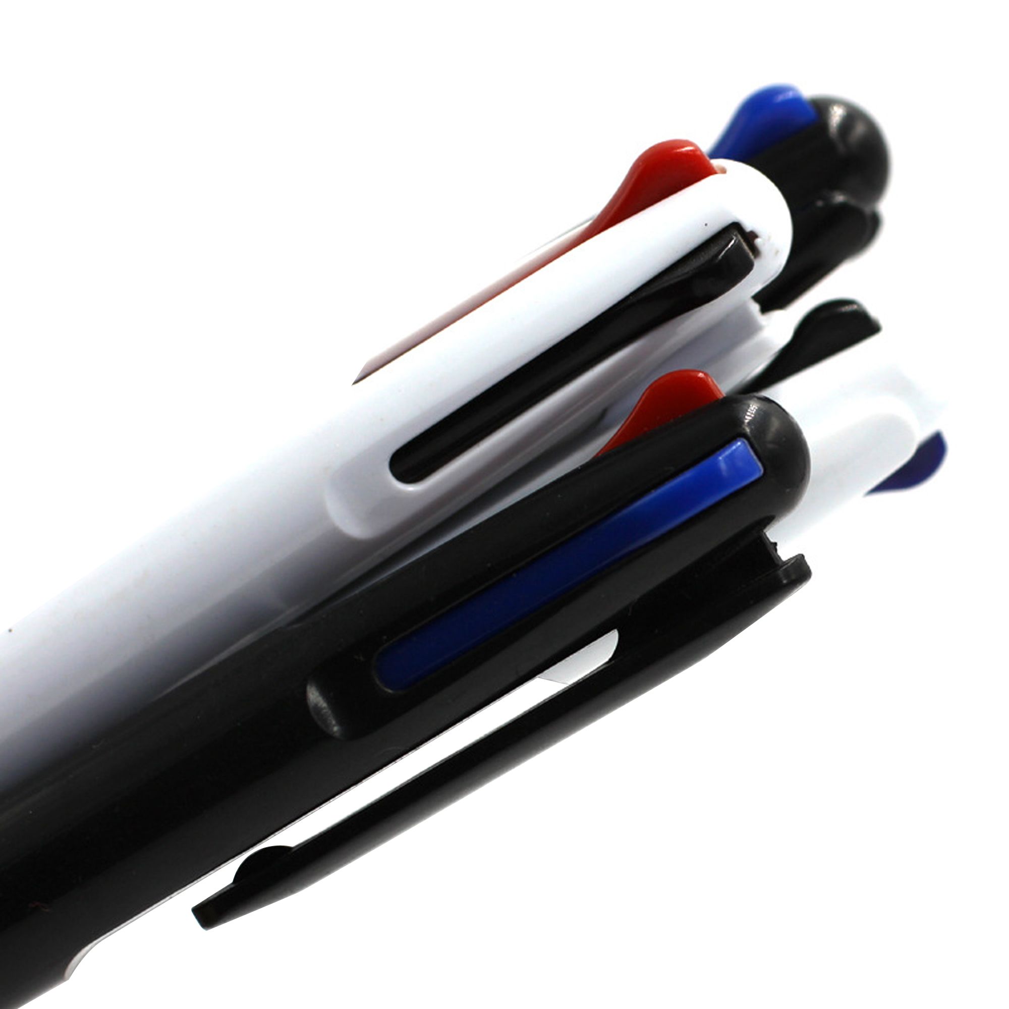 Προσαρμοσμένα στυλό τριών χρωμάτων με ανασυρόμενη μελάνη