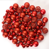 Στολίδια χριστουγεννιάτικου δέντρου με πλαστικά μπιχλιμπίδια/μπάλα 3-6cm