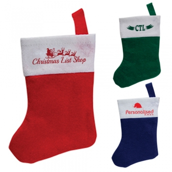 Διαφημιστικές κάλτσες Χριστουγέννων μίνι τσόχας
