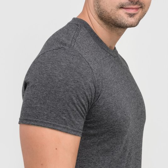 Δαχτυλίδι-spun μελάνι τυπωμένο ελαφρύ άνδρες t-shirt