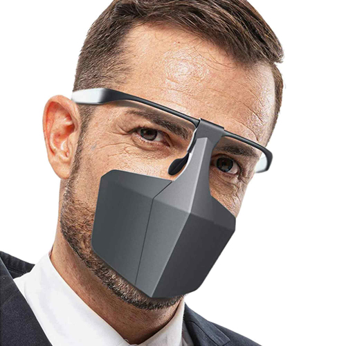 Προσαρμοσμένη πλαστική προστατευτική μάσκα